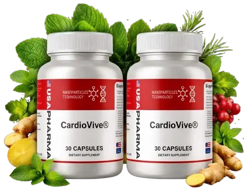 Cardiovive supplement bottles